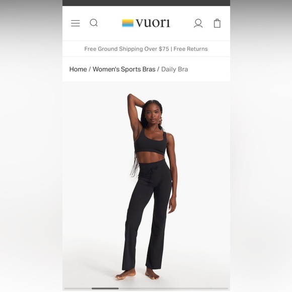 Vuori Women’s Daily Bra - Picture 2 of 8